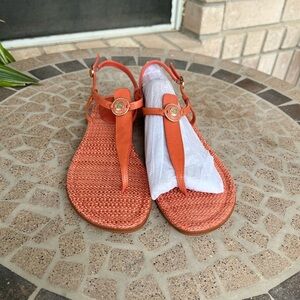 NEW Sam Edelman Gigi Signet Coral 8.5
